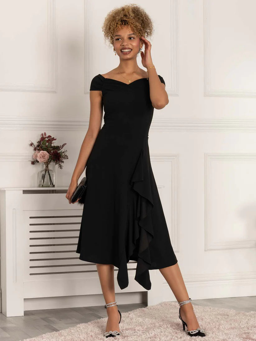 Mother of bride cheap fit and flare dress