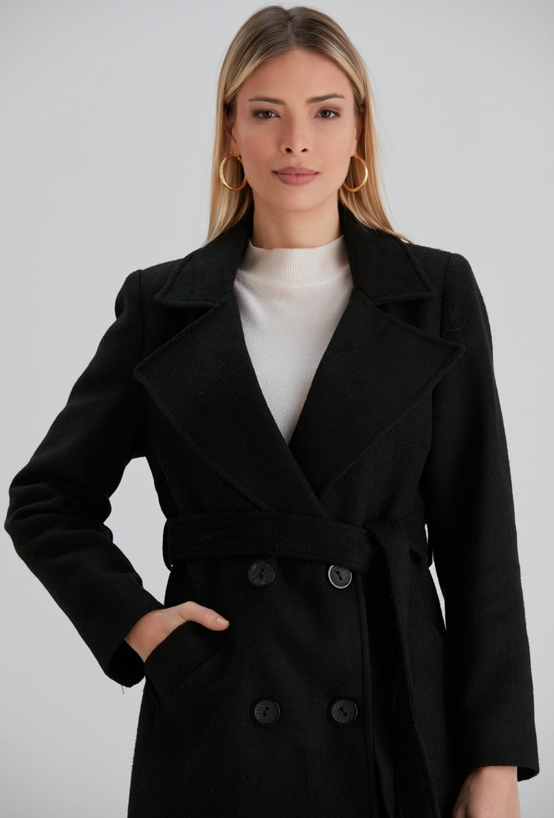 Black Winter Coat Lir Boutique